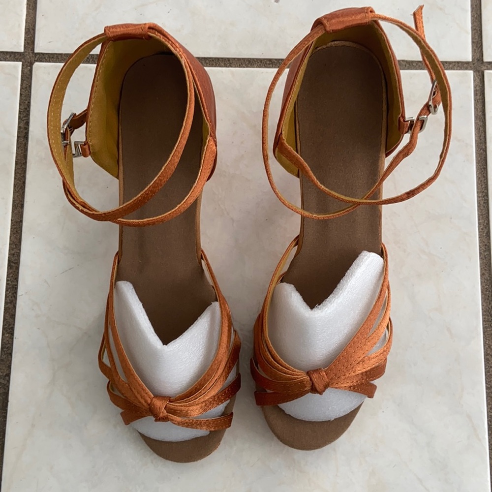 Latin dance shoes 7cm heel